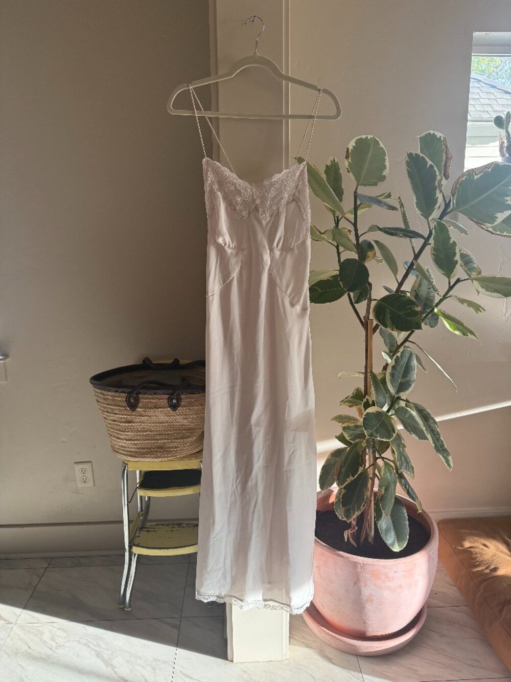 Free People Lunch Date Midi Slip Dress - Picture 1 of 3